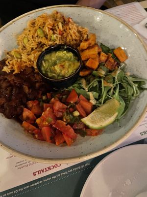 Mexican superbowl   at Zinco Lounge in Swansea