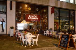 Zinco Lounge Outside View on Princess Way, Swansea  at Zinco Lounge in Swansea