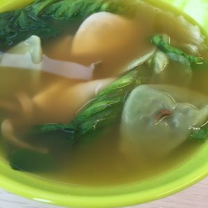 dumplings at Vegether in New Territories