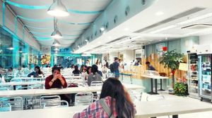 Restaurant main room at Vegether in New Territories