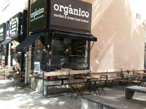 outside view at Organico in Stockholm