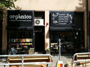 outside view at Organico in Stockholm