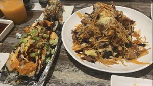 Yummy! at Gokoku Vegetarian Ramen Shop in Studio City