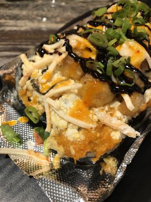 Dynamite krab roll  at Gokoku Vegetarian Ramen Shop in Studio City