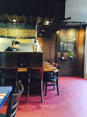 Ramen Bar  at Gokoku Vegetarian Ramen Shop in Studio City