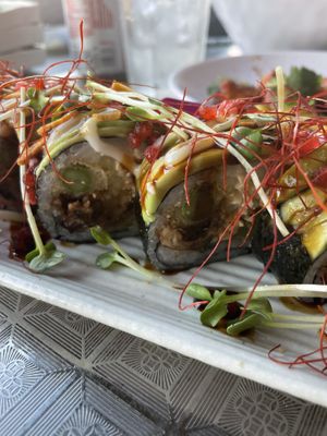 I forget the name, absolutely mouthwatering  at Gokoku Vegetarian Ramen Shop in Studio City