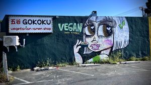 You’ll know you’re here!   at Gokoku Vegetarian Ramen Shop in Studio City