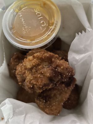 Fried Cauliflower Vegan Wings (BEST)  at Gokoku Vegetarian Ramen Shop in Studio City