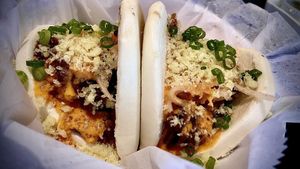 Vegan BAO !   at Gokoku Vegetarian Ramen Shop in Studio City