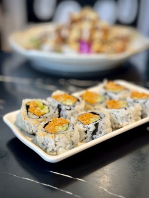 Spicy Tuna Roll  at Gokoku Vegetarian Ramen Shop in Studio City