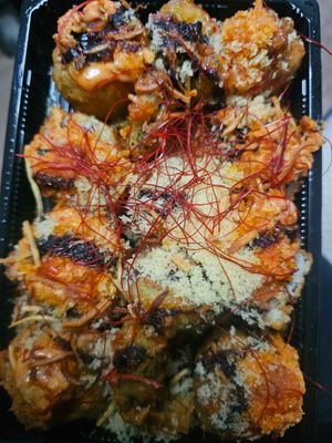 Vegan Popcorn Roll (delivery) at Gokoku Vegetarian Ramen Shop in Studio City