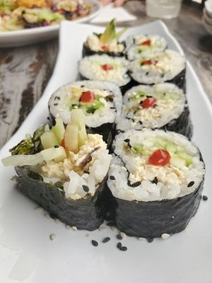 House California at Gokoku Vegetarian Ramen Shop in Studio City