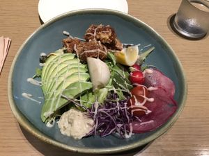 Soy meat bowl at Cosme Kitchen Adaptation - Atre West in Tokyo