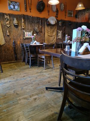 Inside at The Abyssinian  in Kensington