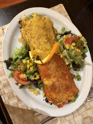 Vegan burrito  at Yucatan in Leeuwarden