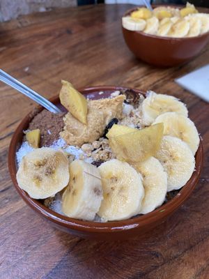 Açaí bowl  at La Hamaca in Barcelona