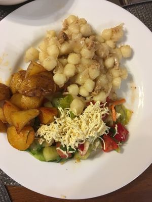 Dinner at Vital Hotel Novina in Krystofovo Udoli