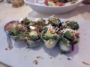 Avocado Fresh Rolls  at Bunn Thai Bistro in Grover Beach