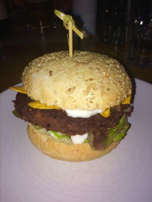 Mexican burger at KUGEL in Goerlitz