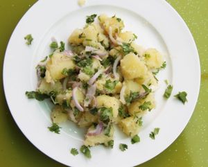 Vegan Potato Salad at Capana in Koh Phangan