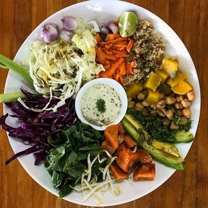 Capana Salad at Capana in Koh Phangan