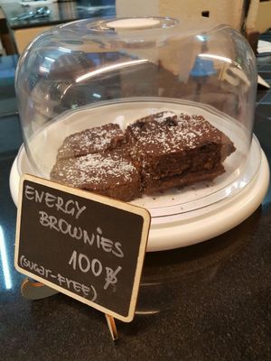 Vegan Brownies at Capana in Koh Phangan