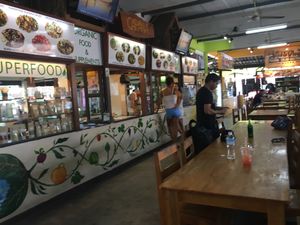 Place with outside seating at Capana in Koh Phangan