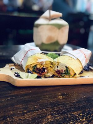 Tofu Avocado Wrap   at Capana in Koh Phangan