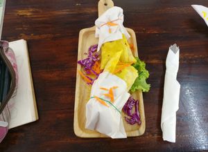 avocado warp was great, fresh and tasty at Capana in Koh Phangan