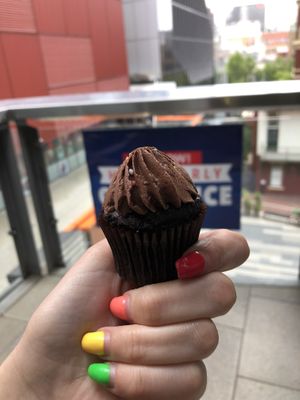 Chocolate cupcake  at Cupcake Central in Melbourne