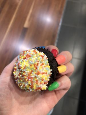 Fun fetti  at Cupcake Central in Melbourne