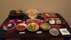 Whole Food Plant Based No Oil Buffet at Pirate Palms Plant-Centered Retreats in Naples