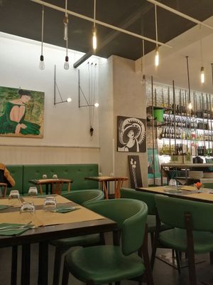 Inside at Origano Campo de' Fiori in Rome