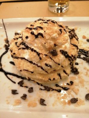 Millefoglie veg at Origano Campo de' Fiori in Rome