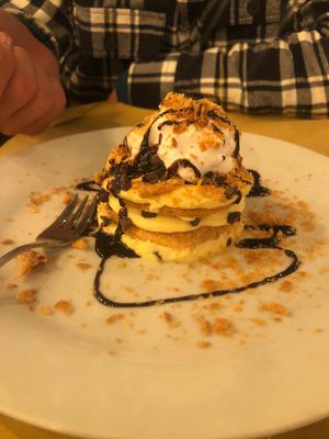 Thousand leaves cake at Origano Campo de' Fiori in Rome