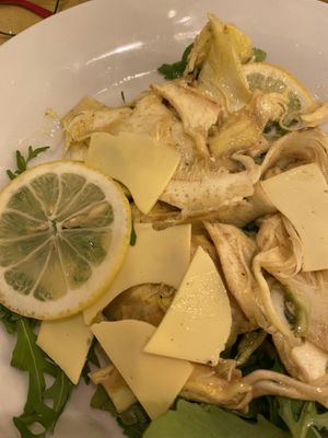 Carpaccio di carciofi ￼ #Veganuary at Origano Campo de' Fiori in Rome