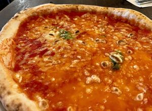 vegan margarita   at Origano Campo de' Fiori in Rome