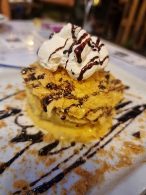 1000 leaf cake (average) at Origano Campo de' Fiori in Rome