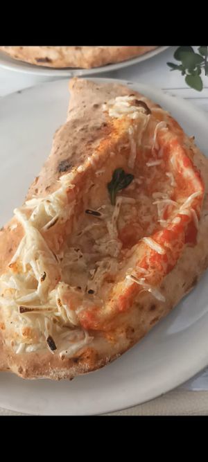 Mezza luna vegana at Origano Campo de' Fiori in Rome