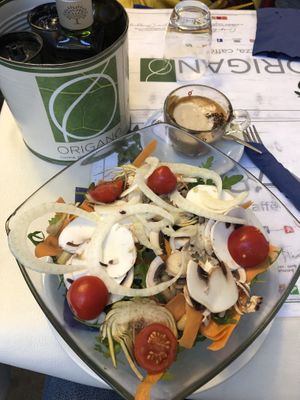 Salat Oregano  at Origano Campo de' Fiori in Rome