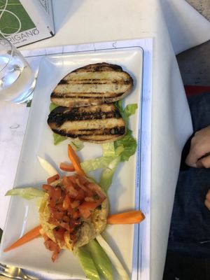 Hummus   at Origano Campo de' Fiori in Rome