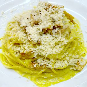 Vegan Carbonara   at Origano Campo de' Fiori in Rome
