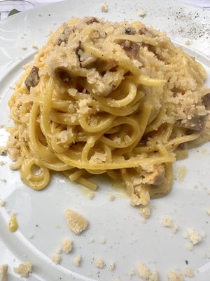 Carbonara   at Origano Campo de' Fiori in Rome
