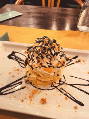 vegan Millefoglie  at Origano Campo de' Fiori in Rome