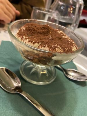 Tiramisu   at Origano Campo de' Fiori in Rome