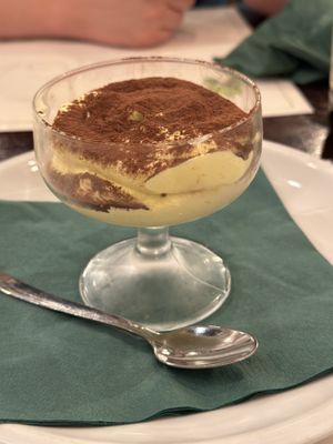 Vegan Tiramisu   at Origano Campo de' Fiori in Rome