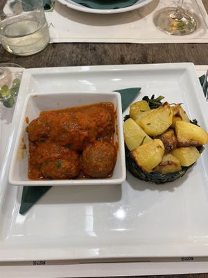 Polpette   at Origano Campo de' Fiori in Rome