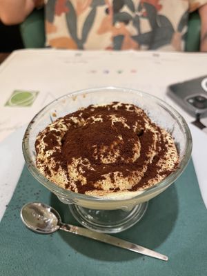 Tiramisu   at Origano Campo de' Fiori in Rome