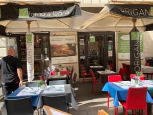 Front at Origano Campo de' Fiori in Rome