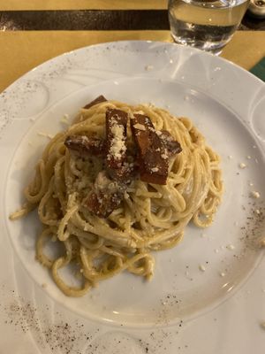  Carbonara   at Origano Campo de' Fiori in Rome